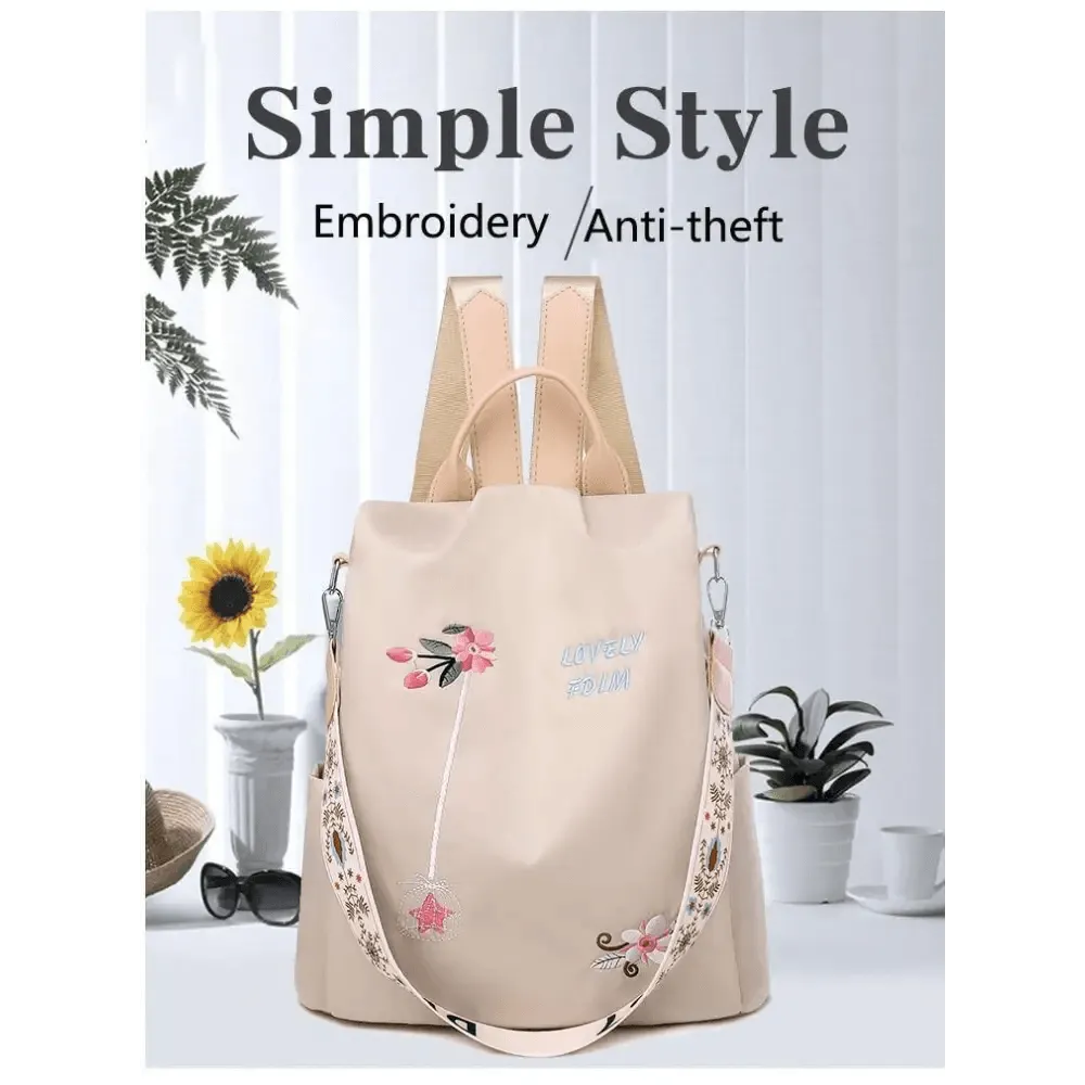 Luxurious Waterproof Women's Backpack Fashionable Anti-theft Women Backpacks Nice Print School Bag High Quality Large Capacity Backpack