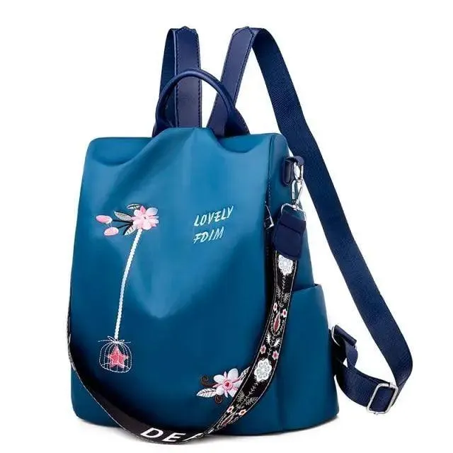 Luxurious Waterproof Women's Backpack Fashionable Anti-theft Women Backpacks Nice Print School Bag High Quality Large Capacity Backpack