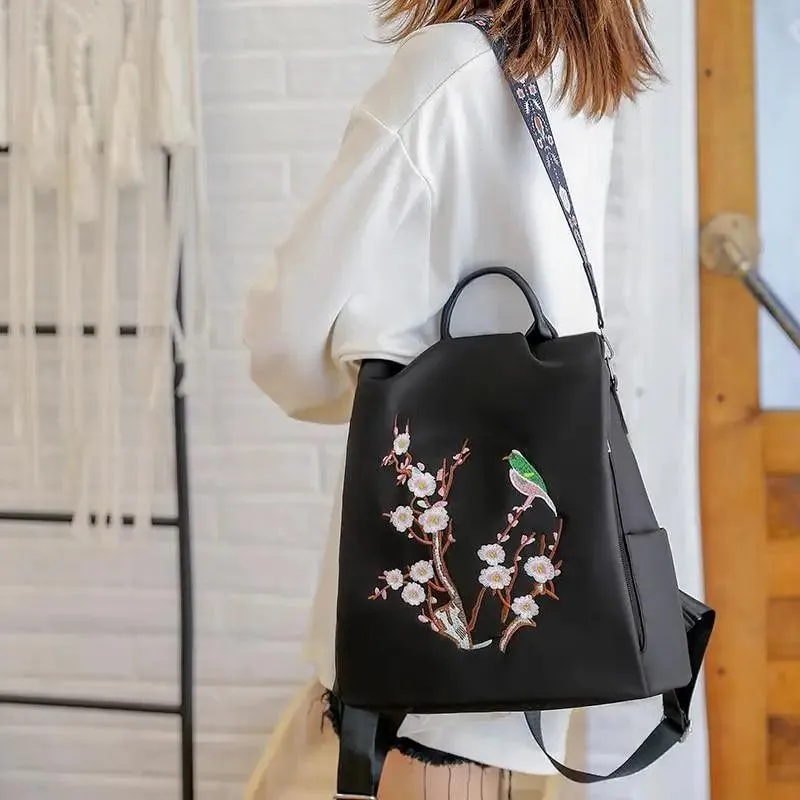 Luxurious Waterproof Women's Backpack Fashionable Anti-theft Women Backpacks Nice Print School Bag High Quality Large Capacity Backpack