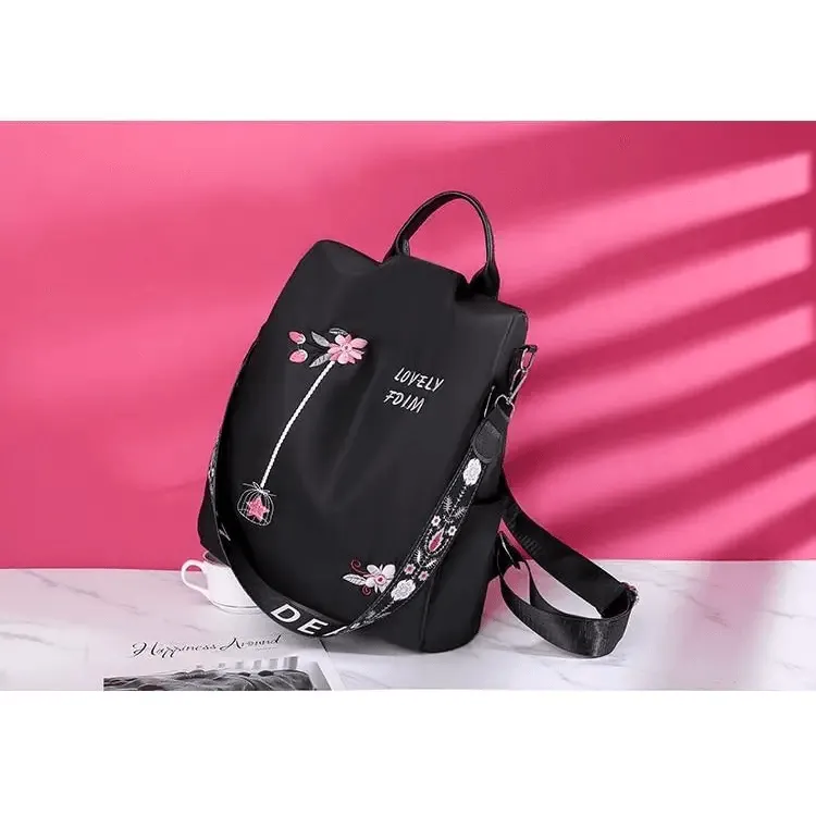 Luxurious Waterproof Women's Backpack Fashionable Anti-theft Women Backpacks Nice Print School Bag High Quality Large Capacity Backpack