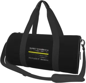 Make America Defiant Again Travel Luggage Duffel Bag Sports Rolling Foldable Duffel Bag