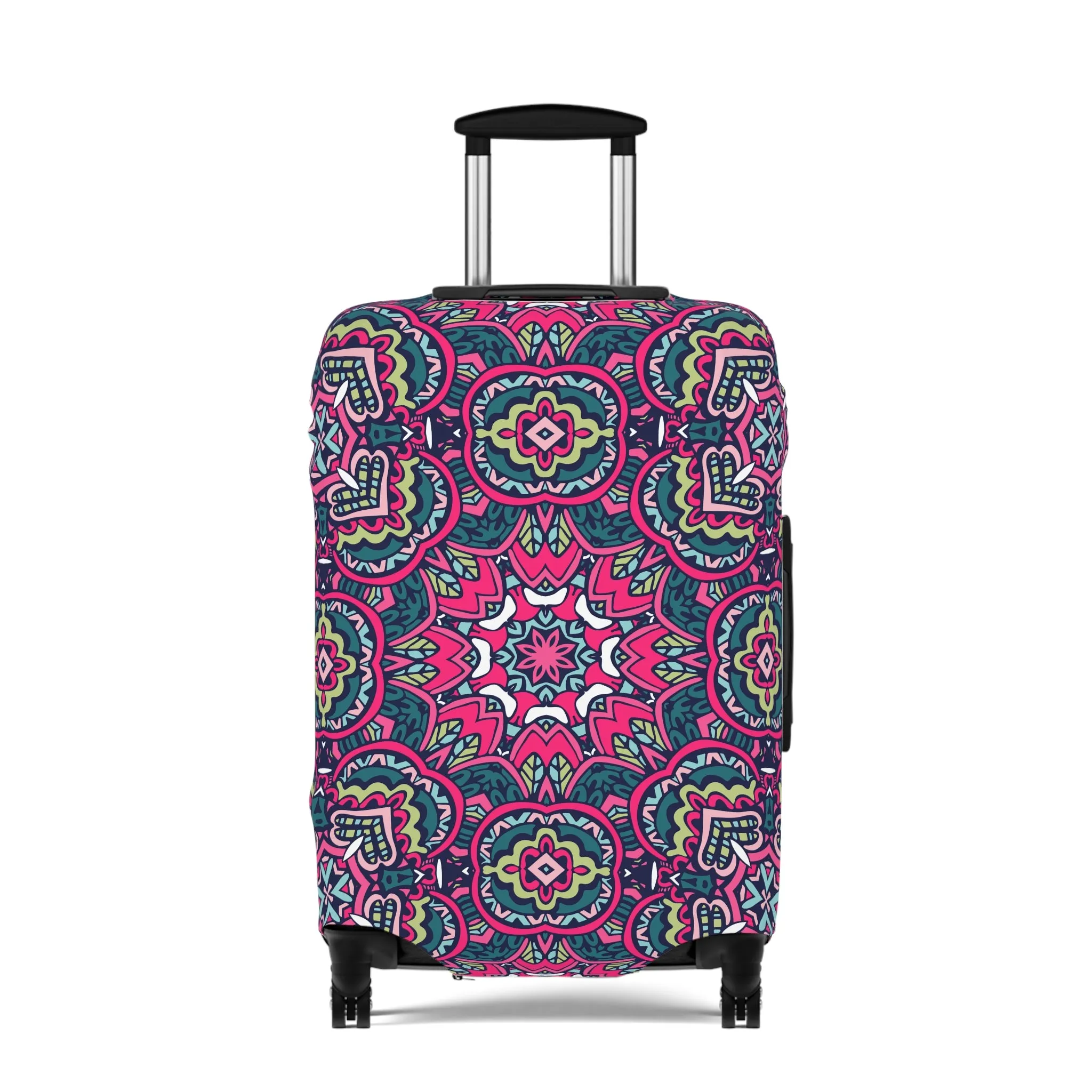 Mandala Luggage Cover - Stylish Mandala Suitcase Protector