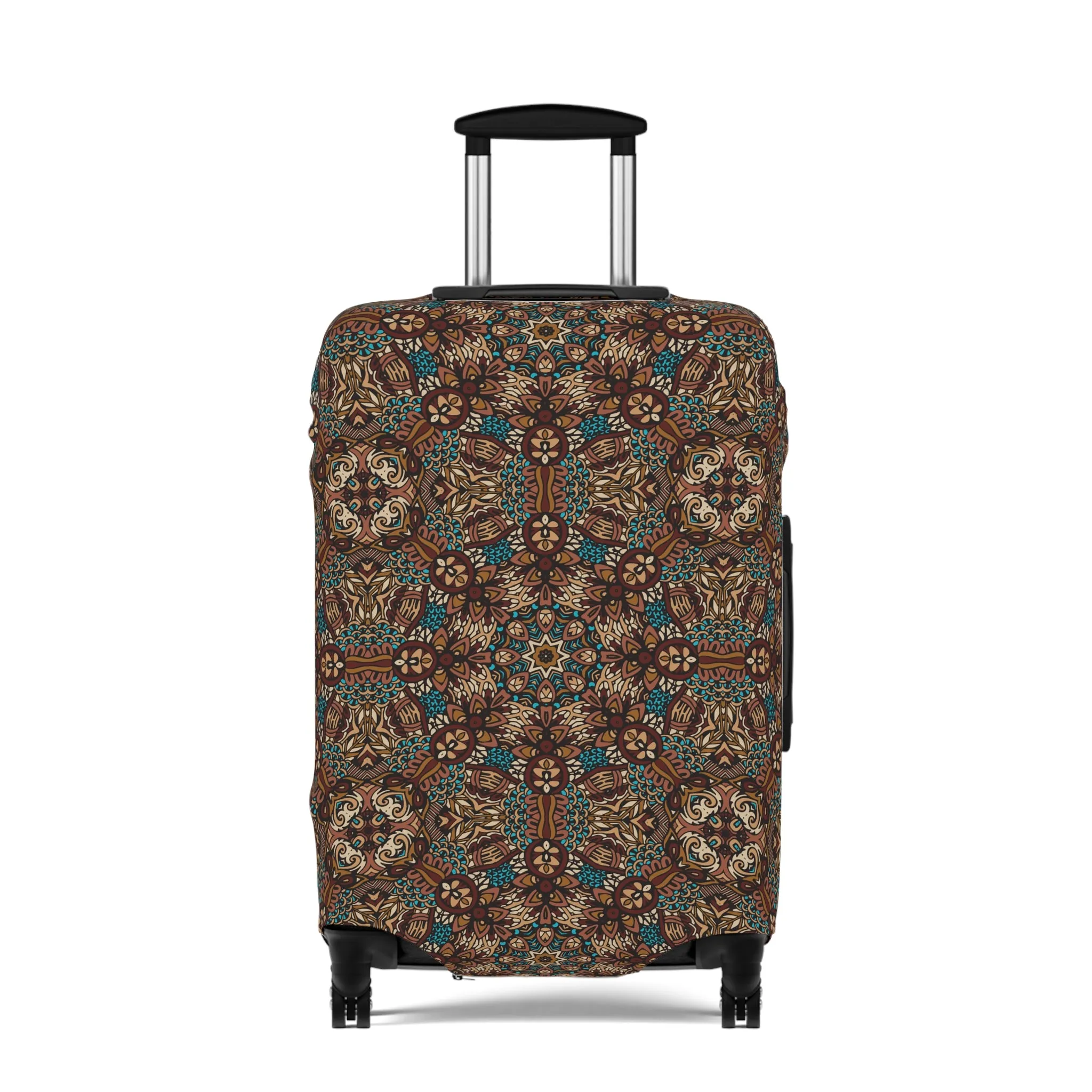 Mandala Luggage Cover - Stylish Mandala Suitcase Protector