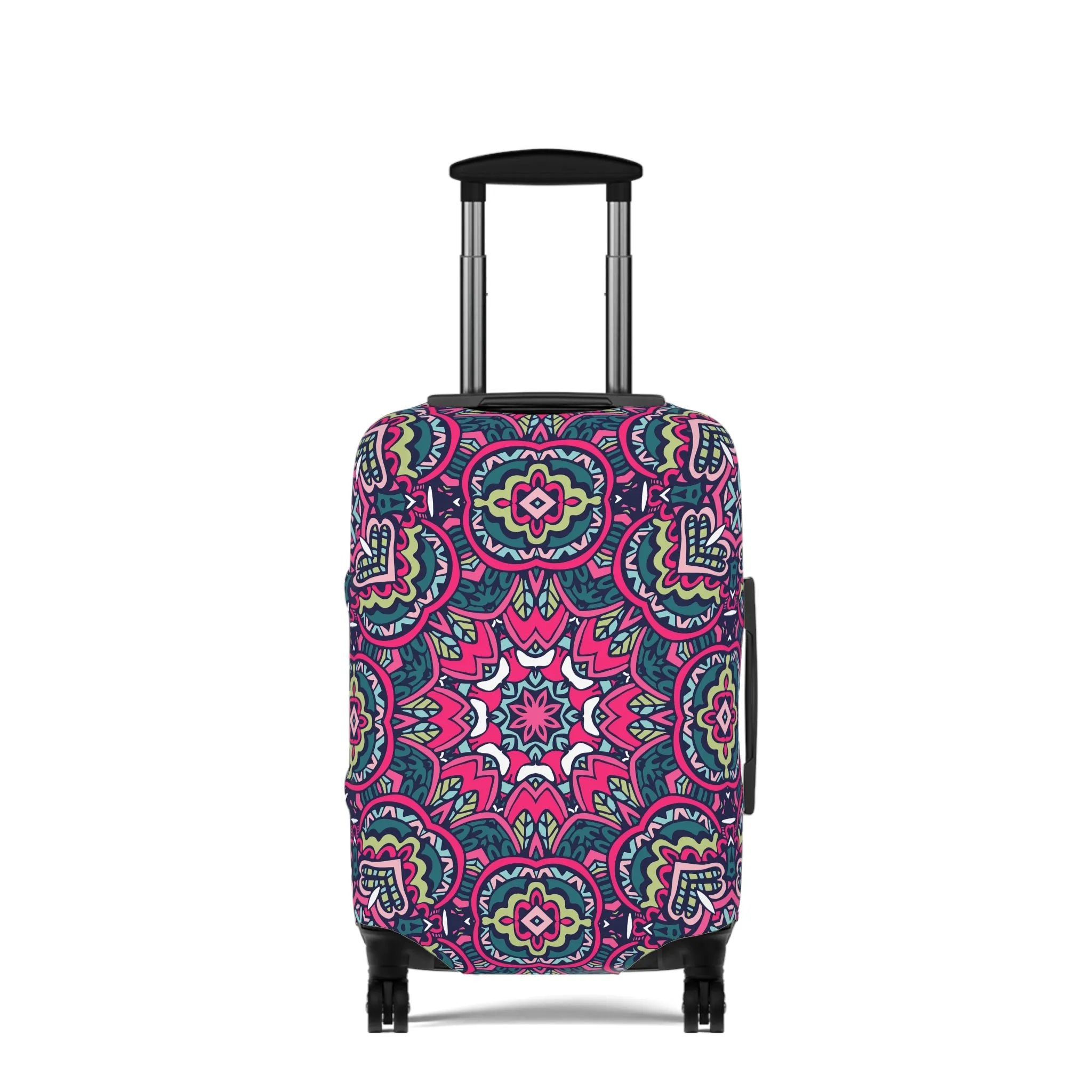 Mandala Luggage Cover - Stylish Mandala Suitcase Protector
