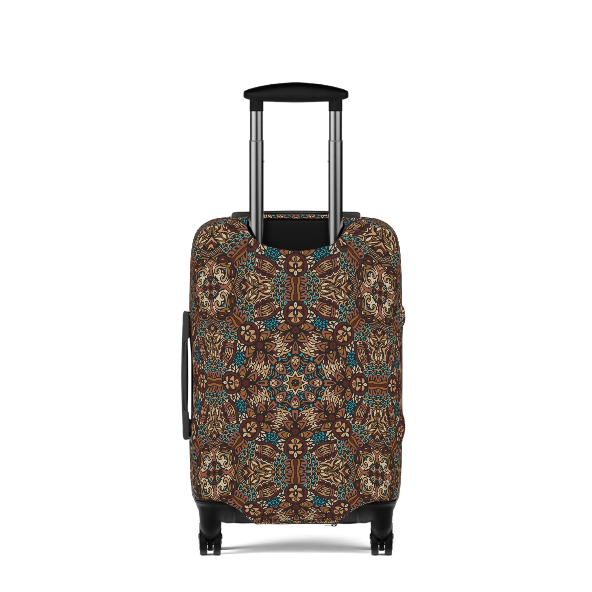 Mandala Luggage Cover - Stylish Mandala Suitcase Protector