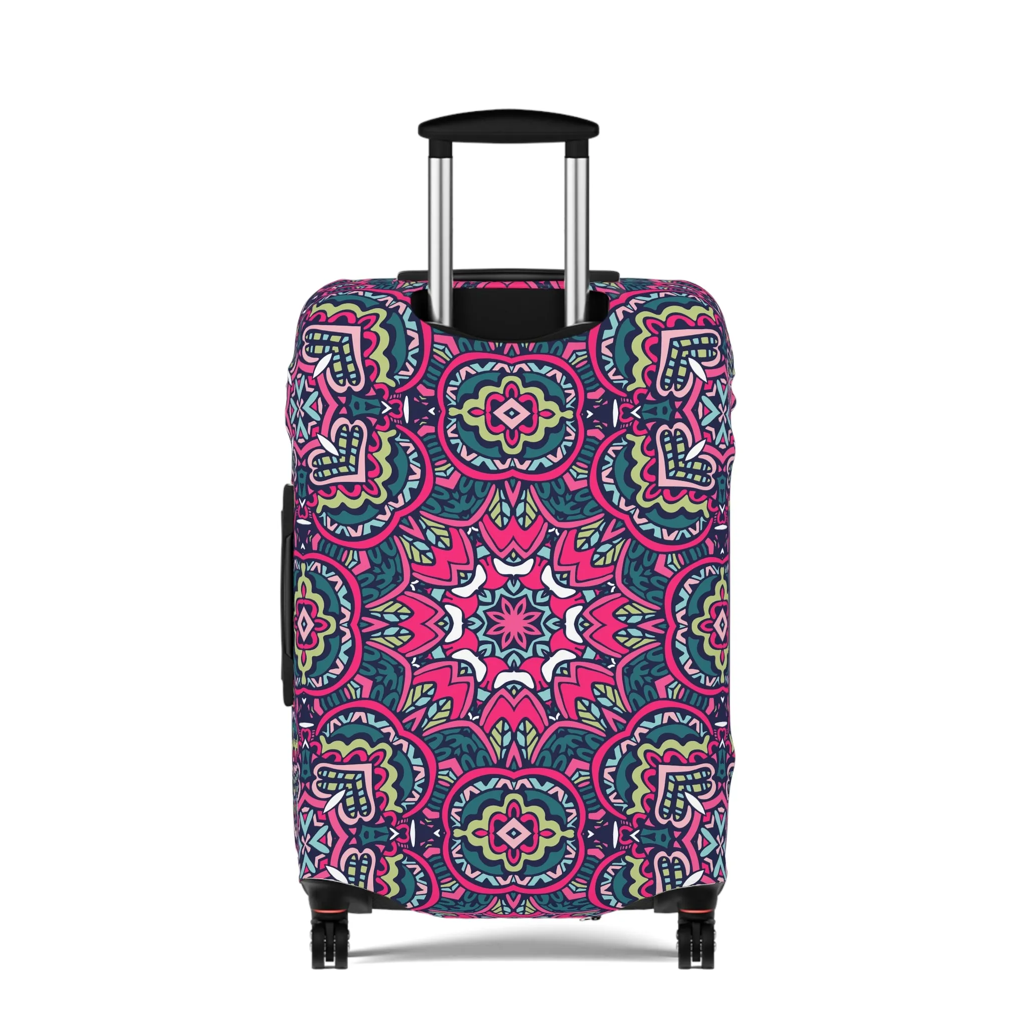 Mandala Luggage Cover - Stylish Mandala Suitcase Protector