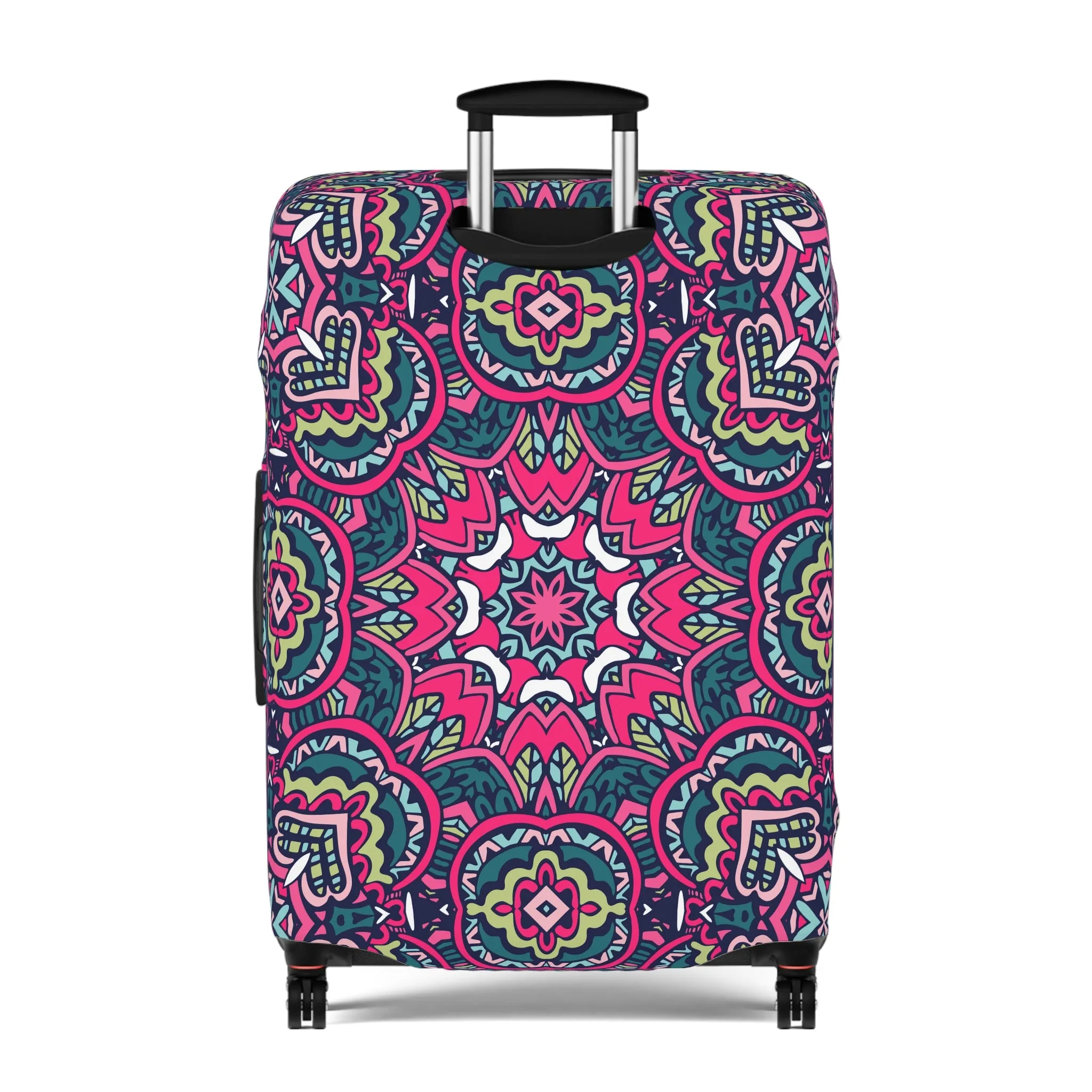 Mandala Luggage Cover - Stylish Mandala Suitcase Protector