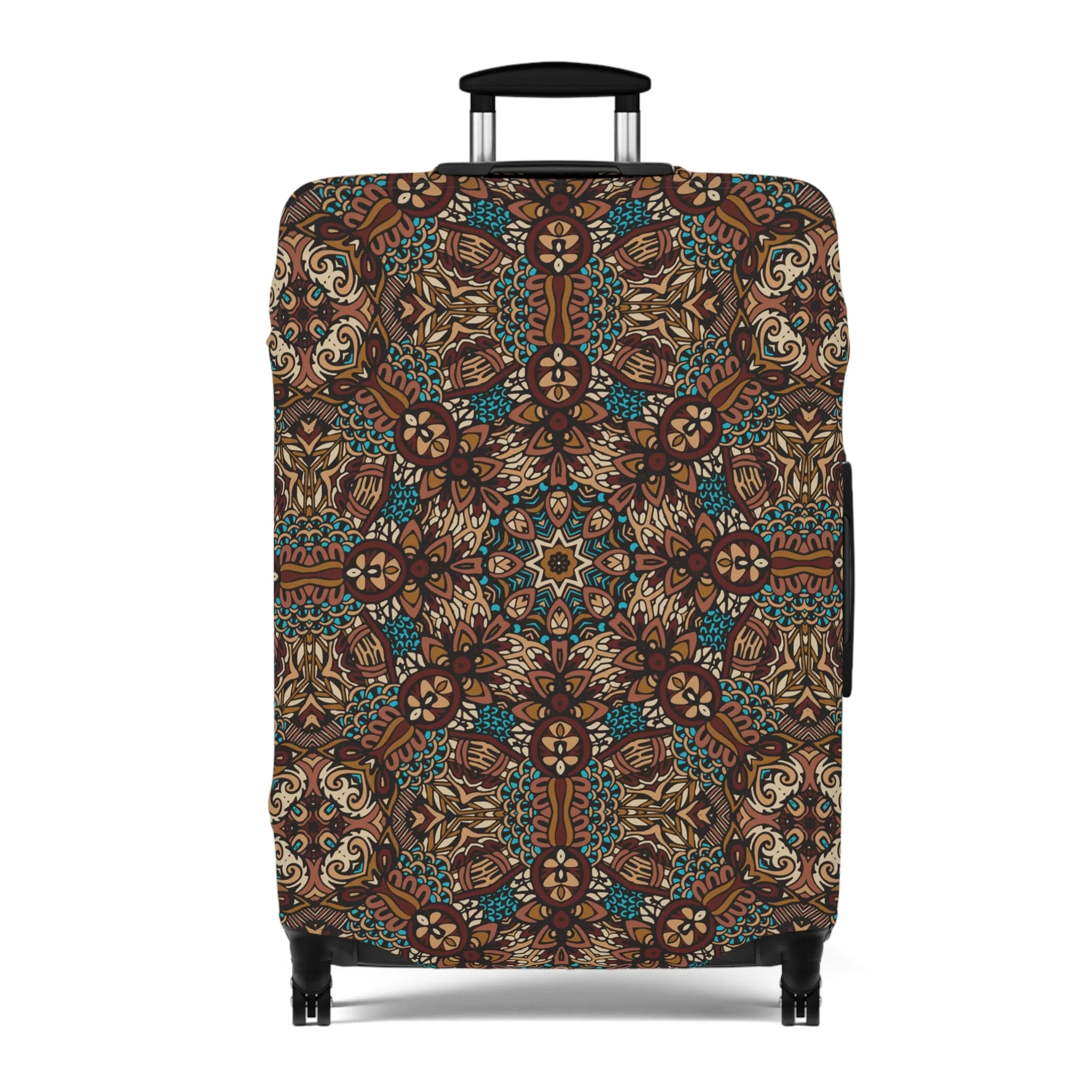 Mandala Luggage Cover - Stylish Mandala Suitcase Protector