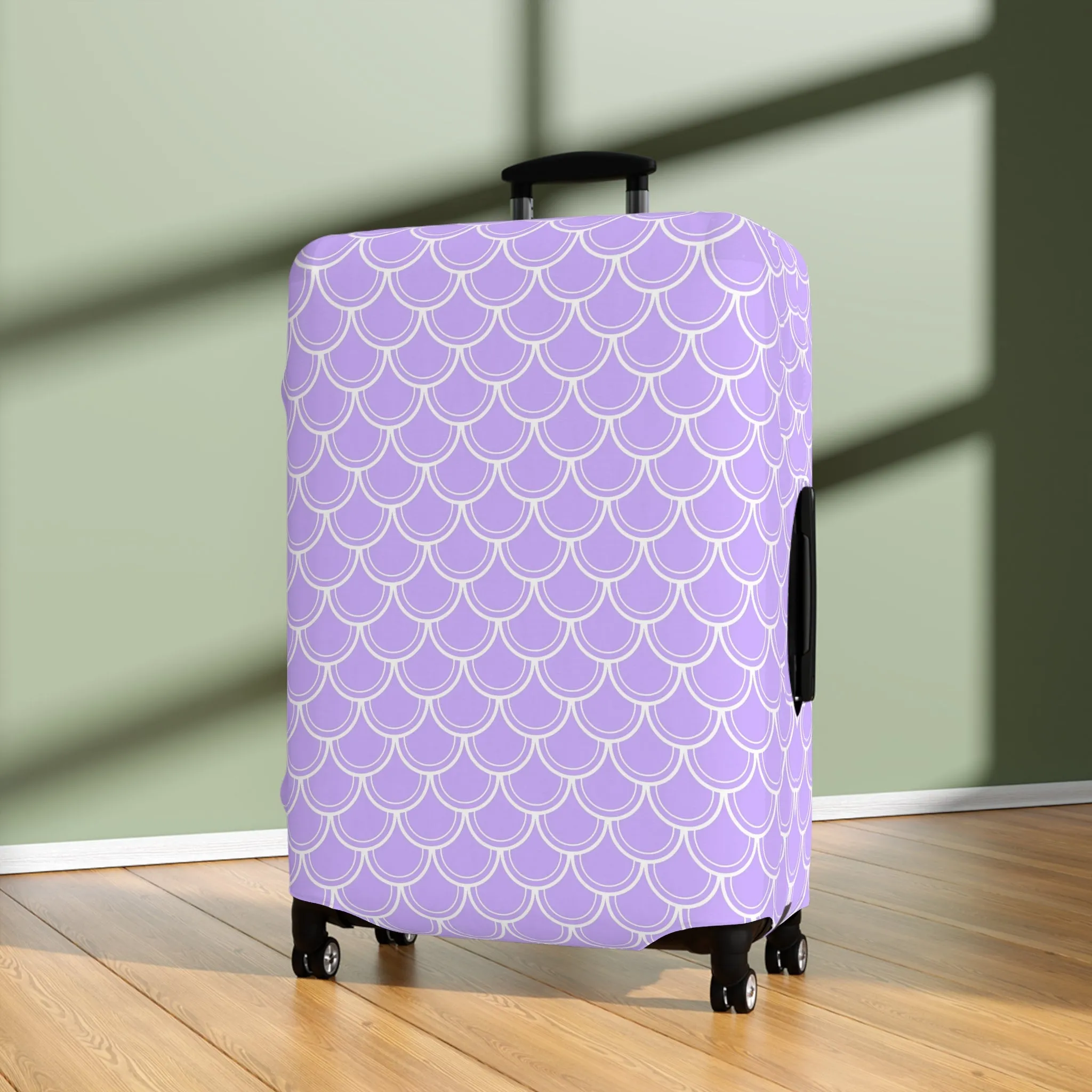 Mermaid Scales Luggage Cover - Mermaid Suitcase Cover
