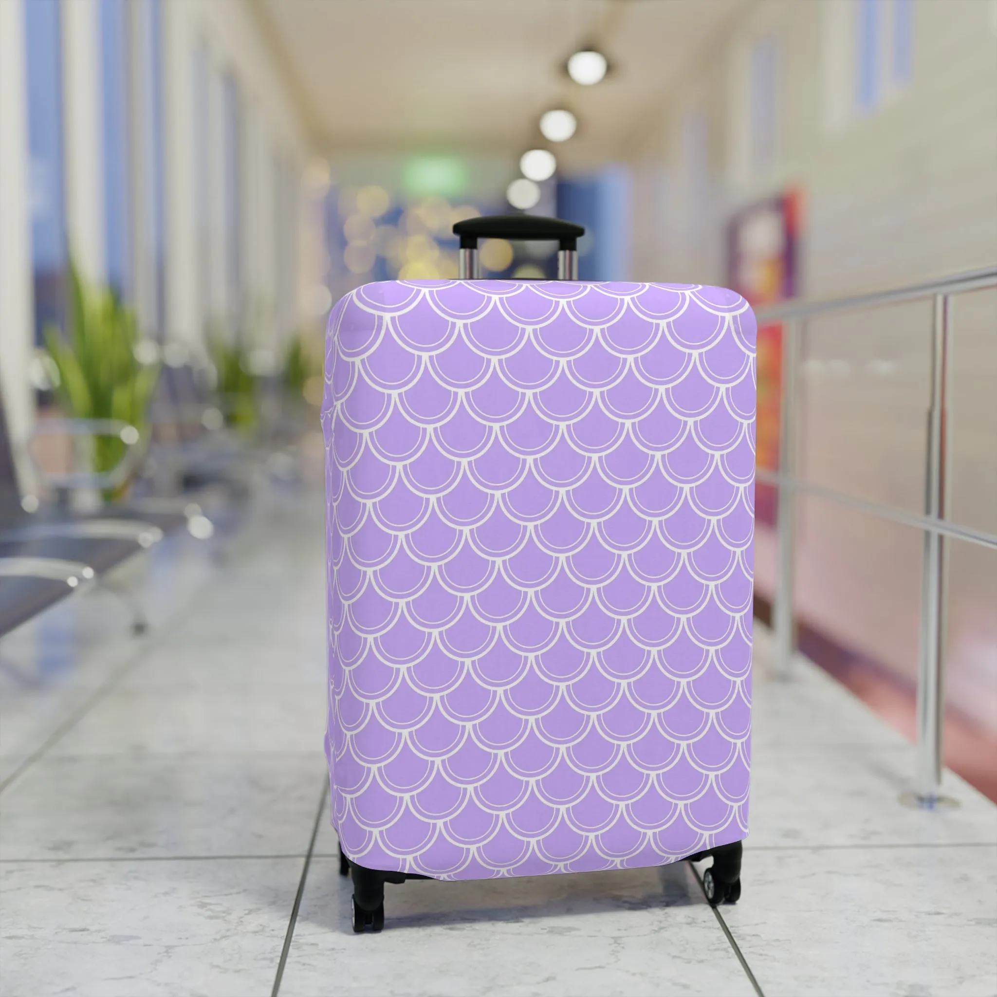 Mermaid Scales Luggage Cover - Mermaid Suitcase Cover