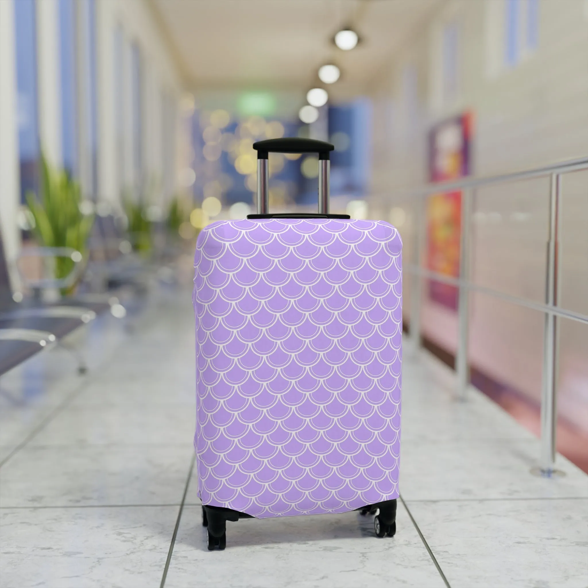 Mermaid Scales Luggage Cover - Mermaid Suitcase Cover