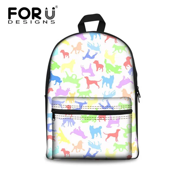 Mini Dog Printed Bagpack
