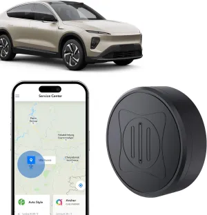 Mini GPS Tracker for Vehicles: Tracker Device for Vehicles No Subscription No Monthly Fee GPS Tracker for Car Kids Dogs Trucks Magnetic GPS Tracking Device (GF10-1)