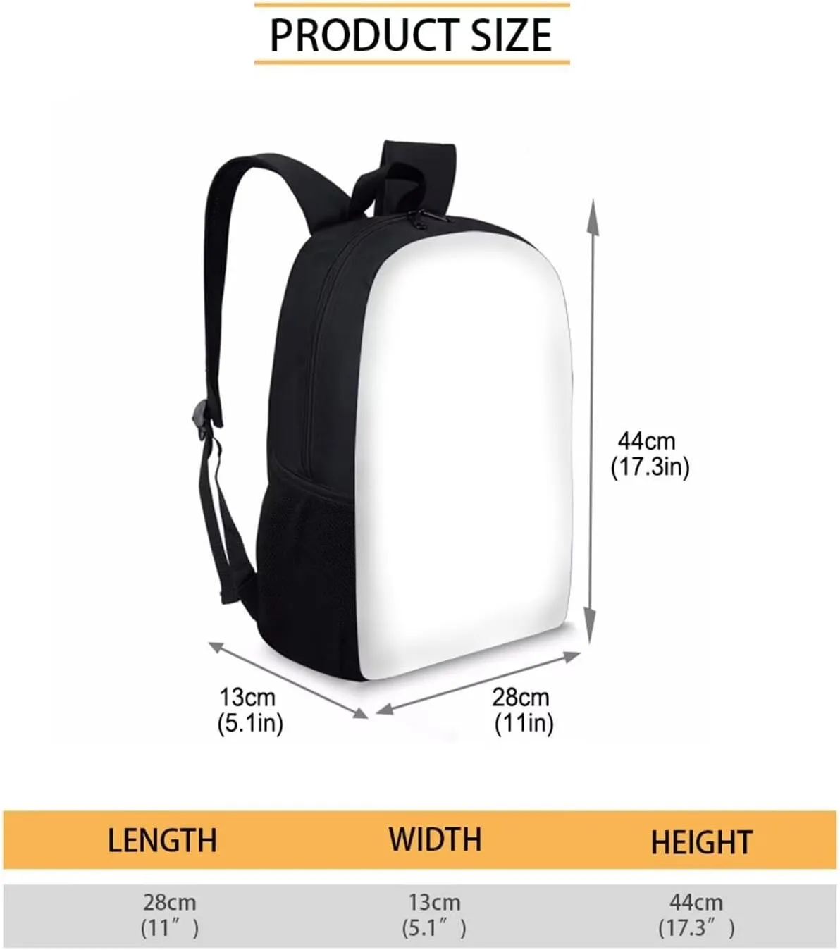 Modysero 17 Inch Funny Backpack for Girls Boys Cat School Bags with Smooth Zipper Large Capacity Lightweight Student Bookbag with Pockets