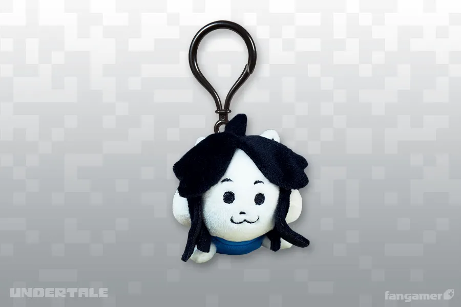 Monster Temmie Keychain Plush