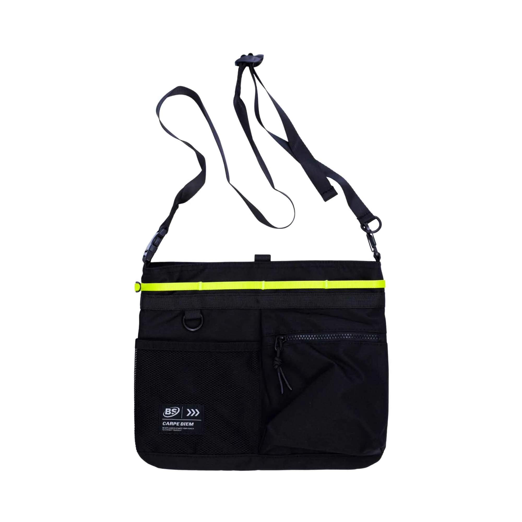 Mosafer Bag-smart Polyester Black Fly Series Travel/Briefcase Bag, Size : 31.5X2X26cm