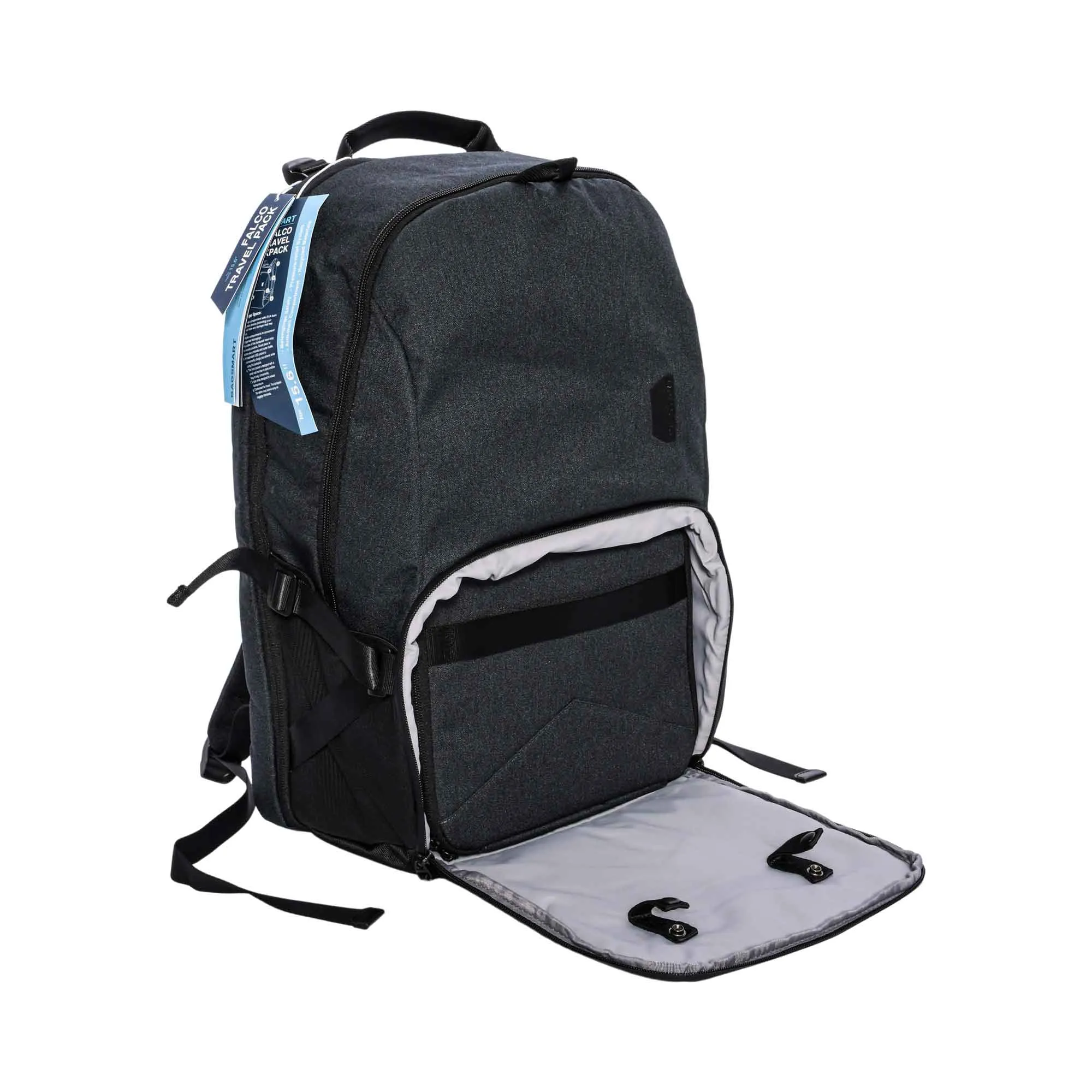 Mosafer Bag-smart Polyester Oxford Falco Travel Backpack, Size : 47X30.5X18cm