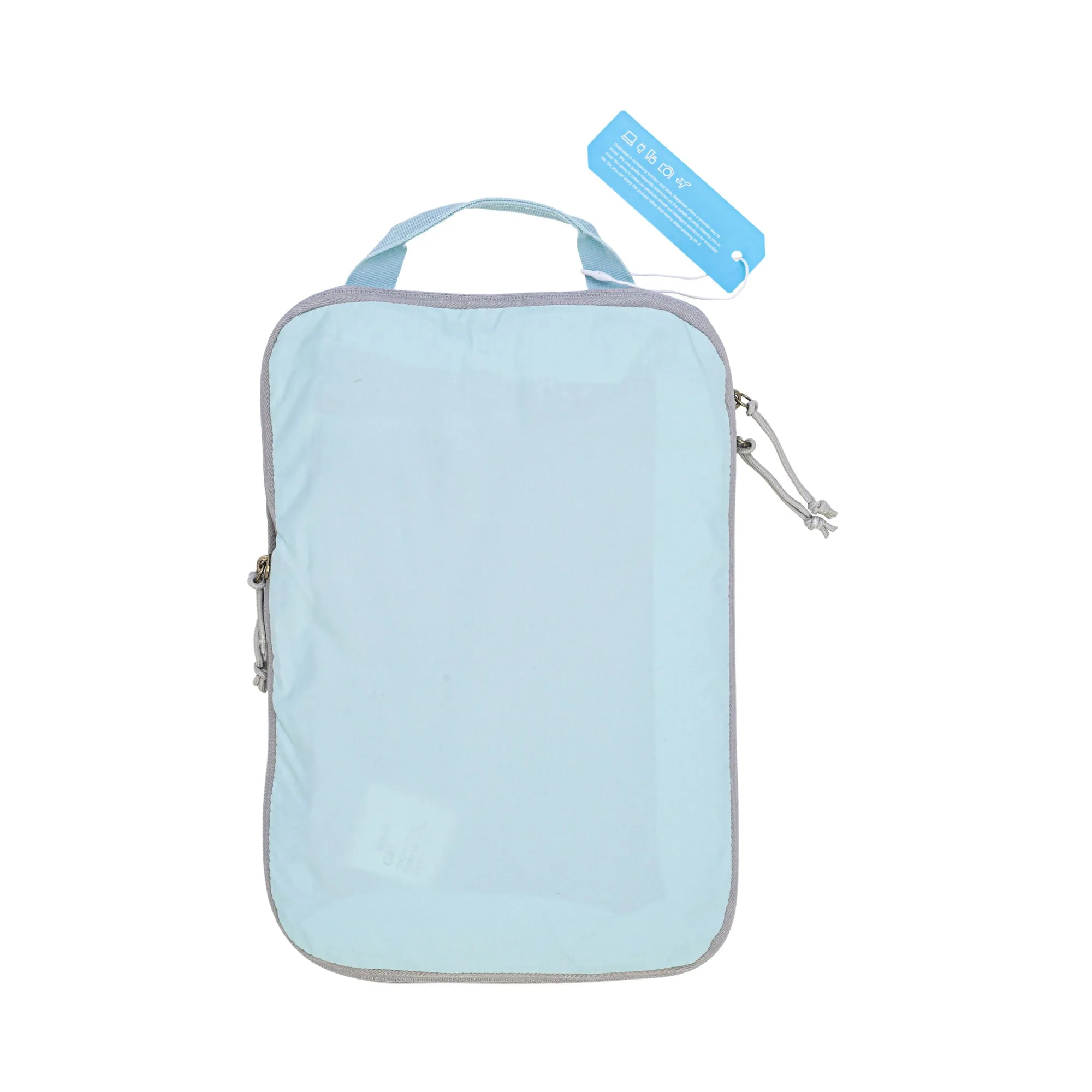 Mosafer Polyester Light Blue Packing Cubes, Size : 33.4X23.4X4.5cm