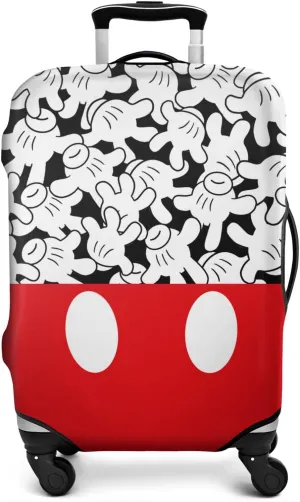 Mouse Hands gesture Luggage Cover Fashion Suitcase Cover Baggage Covers Fit 25-28 Inch Luggage (Go Travel)