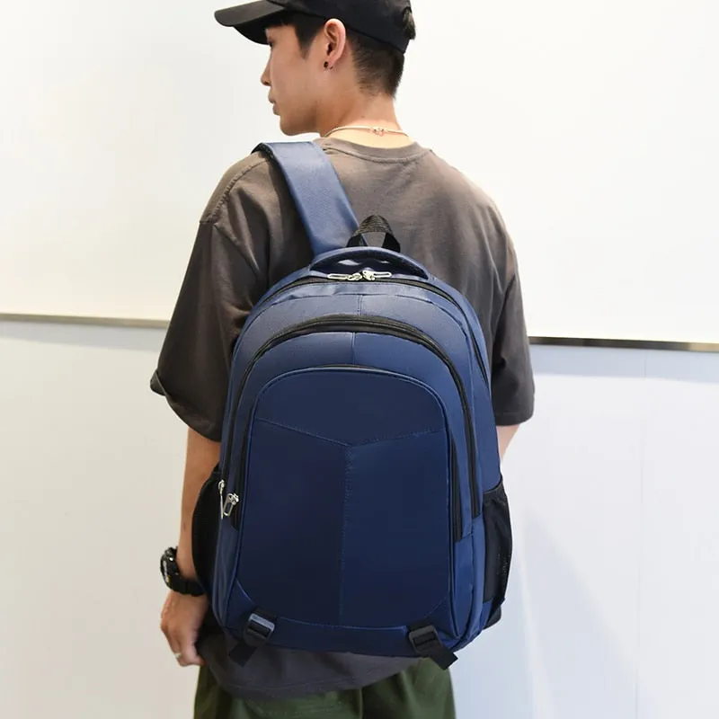 Multifunctional Business Backpack For Men Fashion High-quality Oxford Cloth 15.6 Inch Laptop Backbag Waterproof Portable Travel