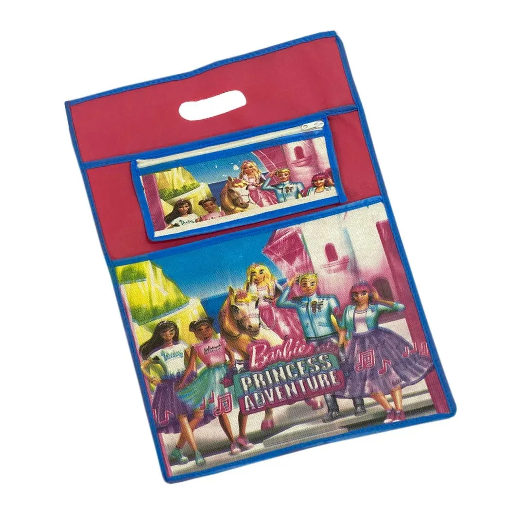 Multiple Prints Non Woven Fabric Clipboard And Stationary Bag For Kids