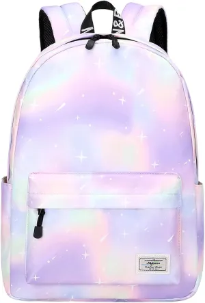 mygreen Kids Backpack, Kawaii Girls Backpack for School Ages 8-12