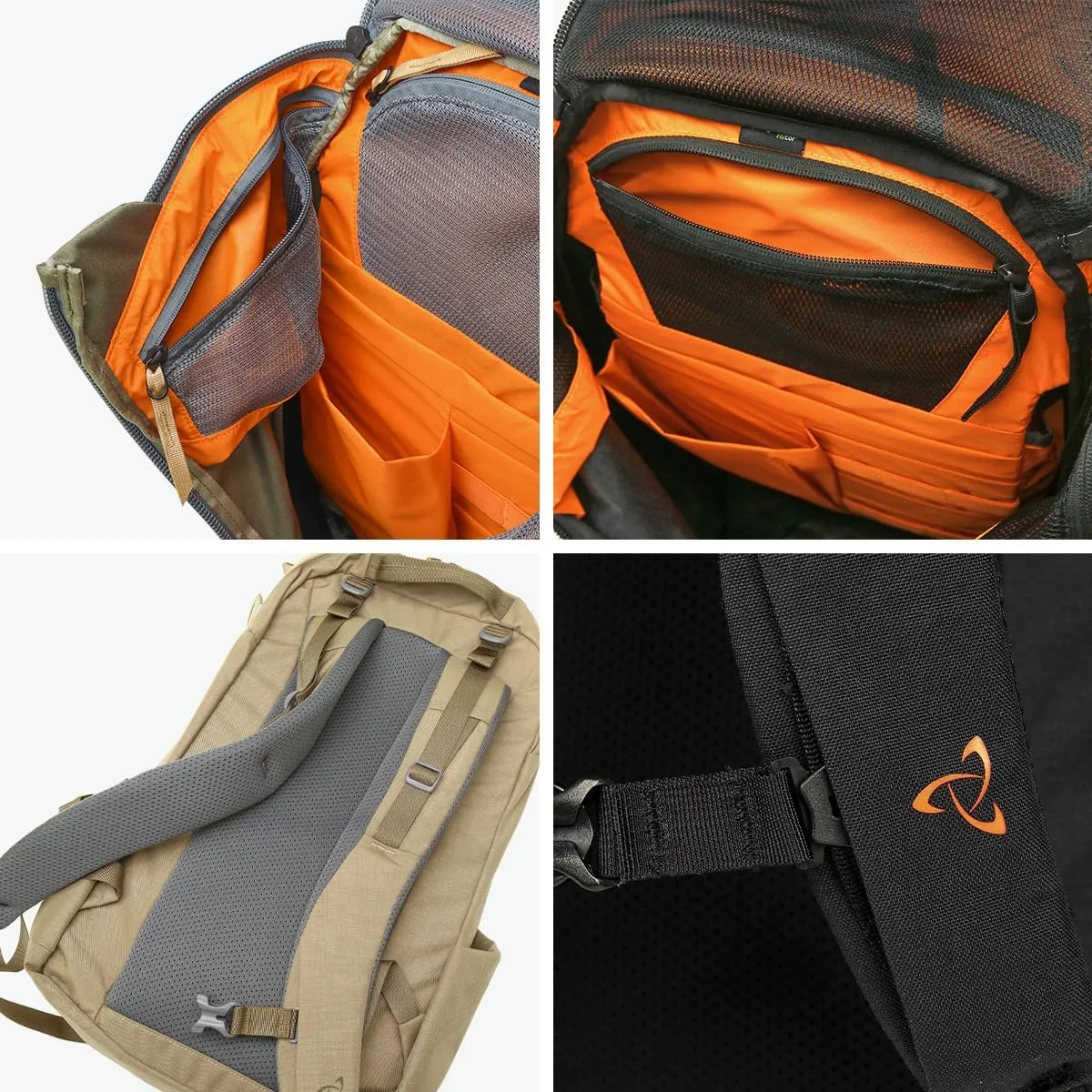 Mystery Ranch Catalyst 26L Travel Backpack with Tech Pocket for Everyday Carry and Adventures - Hummus