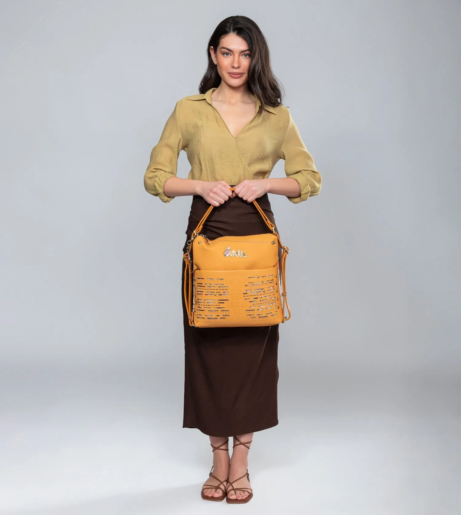 Nature Ochère Pachamama Record-breaking sale en à sac dos Worldwide delivery Convertible Bag