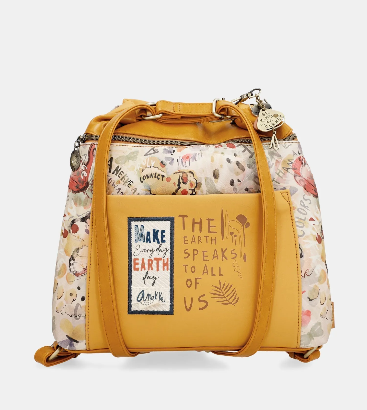 Nature Ochère Pachamama Record-breaking sale en à sac dos Worldwide delivery Convertible Bag
