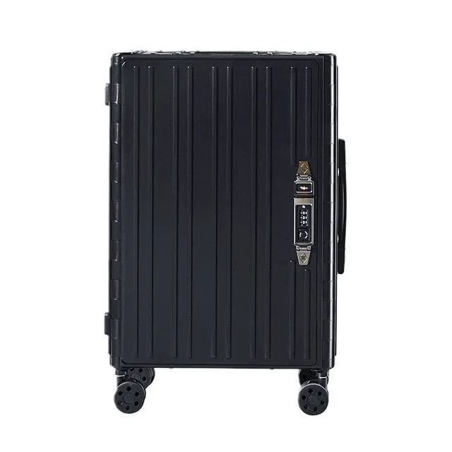 New-style 20'' carry on luggage folding trolley luggage bag travel suitcase on wheels high-tech Innovative rolling luggage case