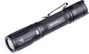 NEXTORCH E51C Rechargeable Flashlight High Lumen, 1600 Lumen Tactical Flashlight with 3 Mode & Strobe for Outdoor Hiking, Daily Overhaul, Camping, Proximity Finding, Urban Commuting, Emergency Defense