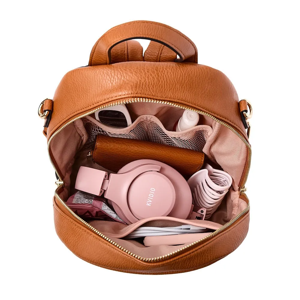 On The Fly Mini Backpack Cognac