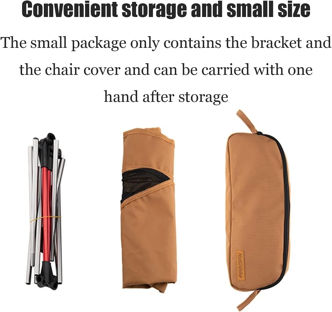 Outdoor Camp Chairs, Ultralight Backpack Camping Chair Travel Hiking Foldable Portable Outdoor Beach Backpack Seat, Breathable Double-Sided Mesh Lawn Chairs Adults(Orange,46 * 44 * 103cm)