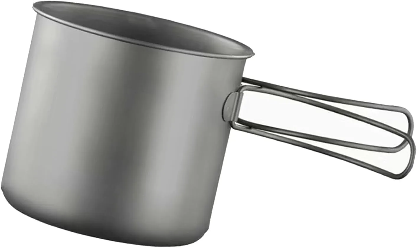 Outdoor Camping Cookware with Folding Handle Portable Camping Cook Pots Frypan NonStick Metal Camping Cookware