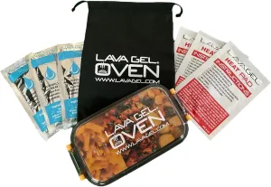 Oven Kit - Portable, Flameless Food Warmer for Camping, Hiking, Emergency Preparedness & Outdoor Cooking | Includes 3 Heat Pads & Convenient Travel Carry Bag