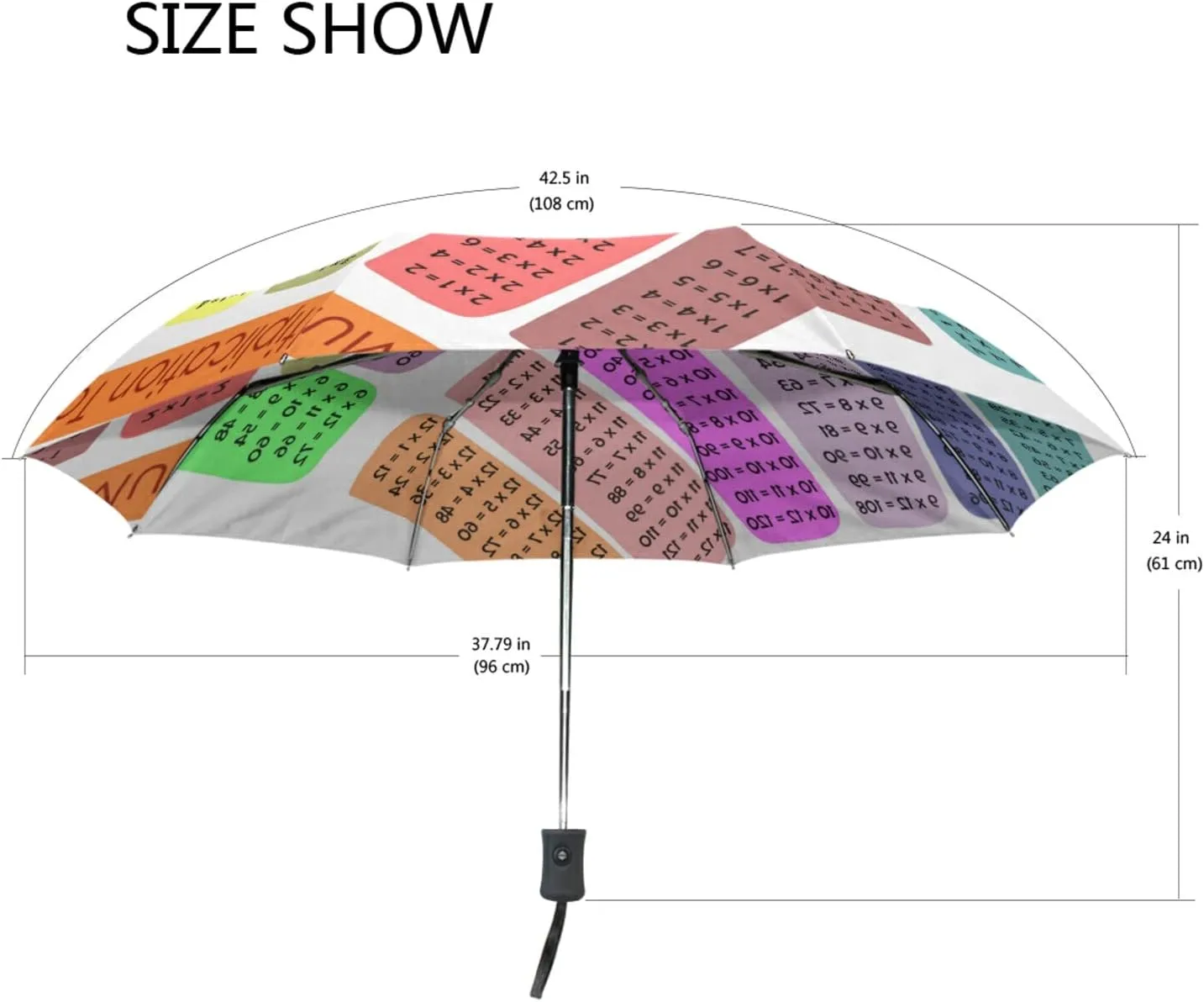Oyihfvs Automatic Windproof Waterproof Umbrella, Folding Umbrella Reinforced Portable Automatic Compact Anti-UV Sun rain Auto Open/Close