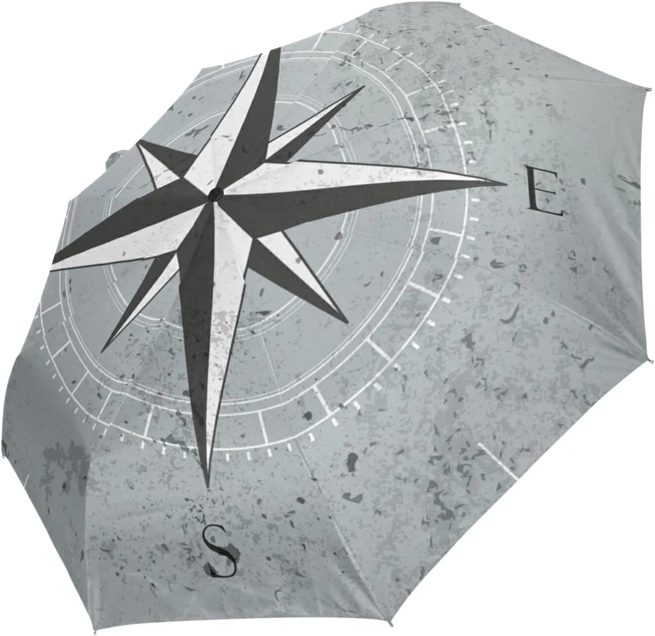Oyihfvs Automatic Windproof Waterproof Umbrella, Folding Umbrella Reinforced Portable Compact Anti-UV Sun rain Auto Open/Close