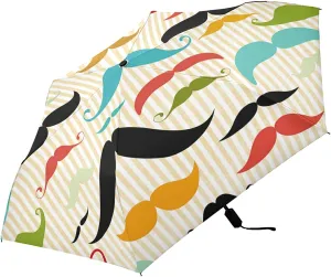 Oyihfvs Parasol Folding Umbrella, Reinforced Windproof Waterproof, Portable Compact Anti-UV Sun Rain Protection for Travel Outdoor