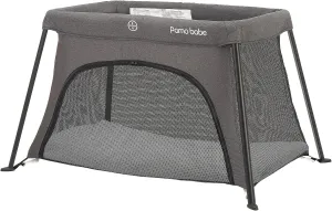 Pamo Babe Travel Crib for Baby - Mini Lightweight Baby Playard with Zip Door, Easy to Carry