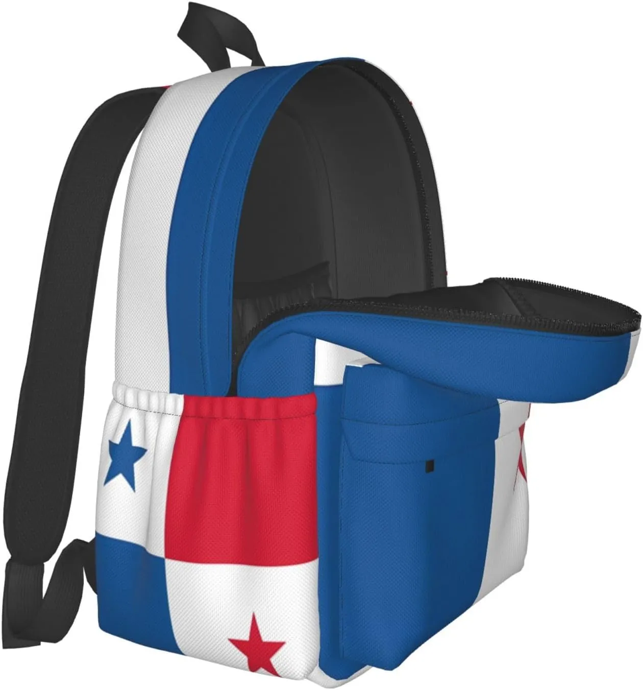 Panama Flag Laptop Backpack Work Travel Backpacks Business Rucksack Casual Outdoor Daypack with Adjustable Strap Bags for Sports Office Gym Hiking