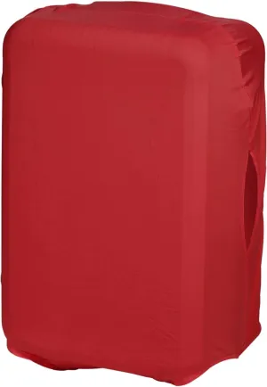 PATIKIL Elastic Silk Travel Luggage Cover, Washable Protective Suitcase Protector Bag Red for 20 Inch Wheeled Suitcase