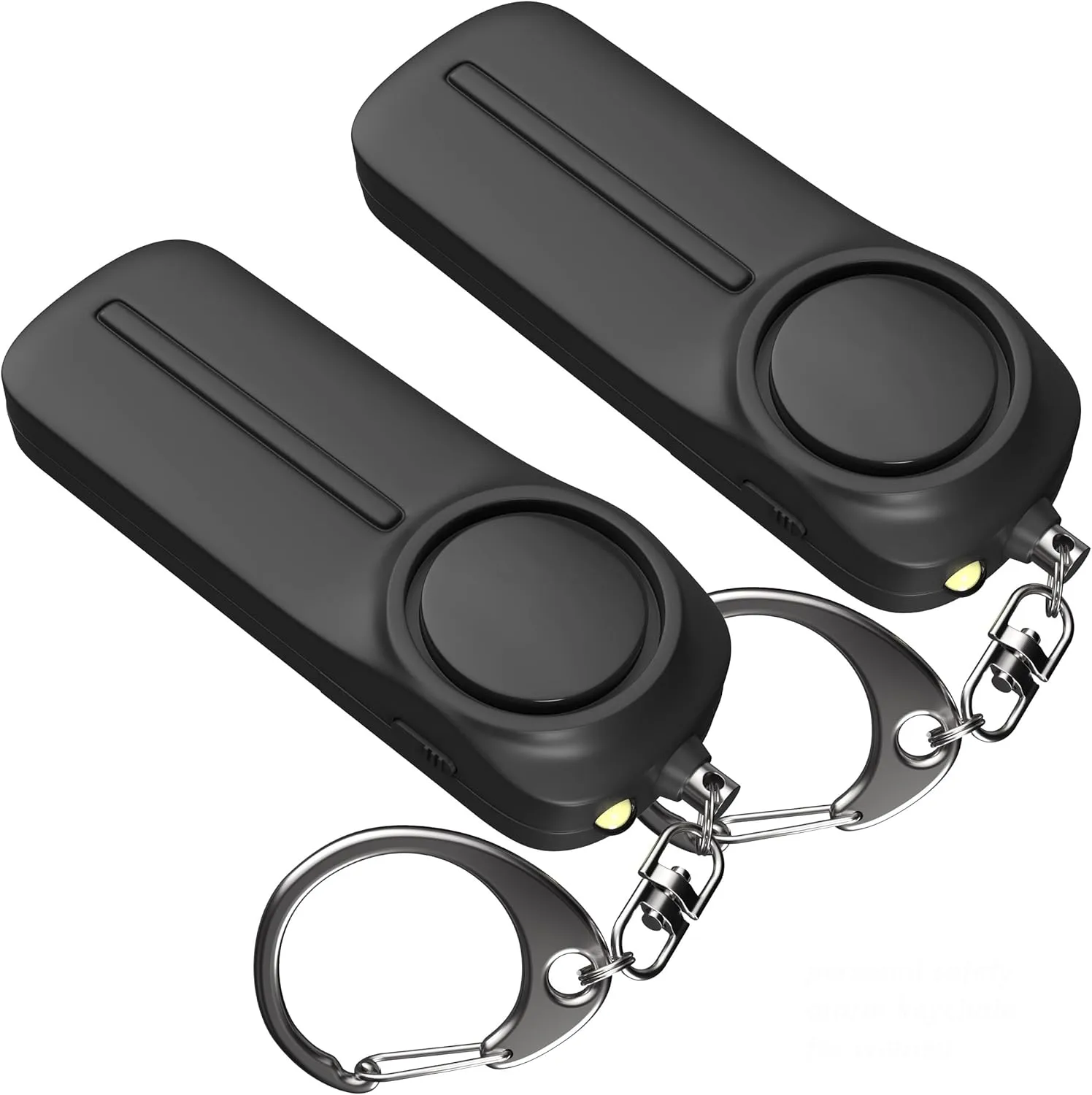 Personal Safety Alarm Keychain for Women – 2 Pack Loud Self Defense Siren Key Chain with Light – Protection Panic Emergency 130 dB Alert Device by WETEN