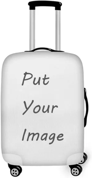 Personalized Luggage Cover Spandex Suitcase Protector Washable Travel Baggage Covers
