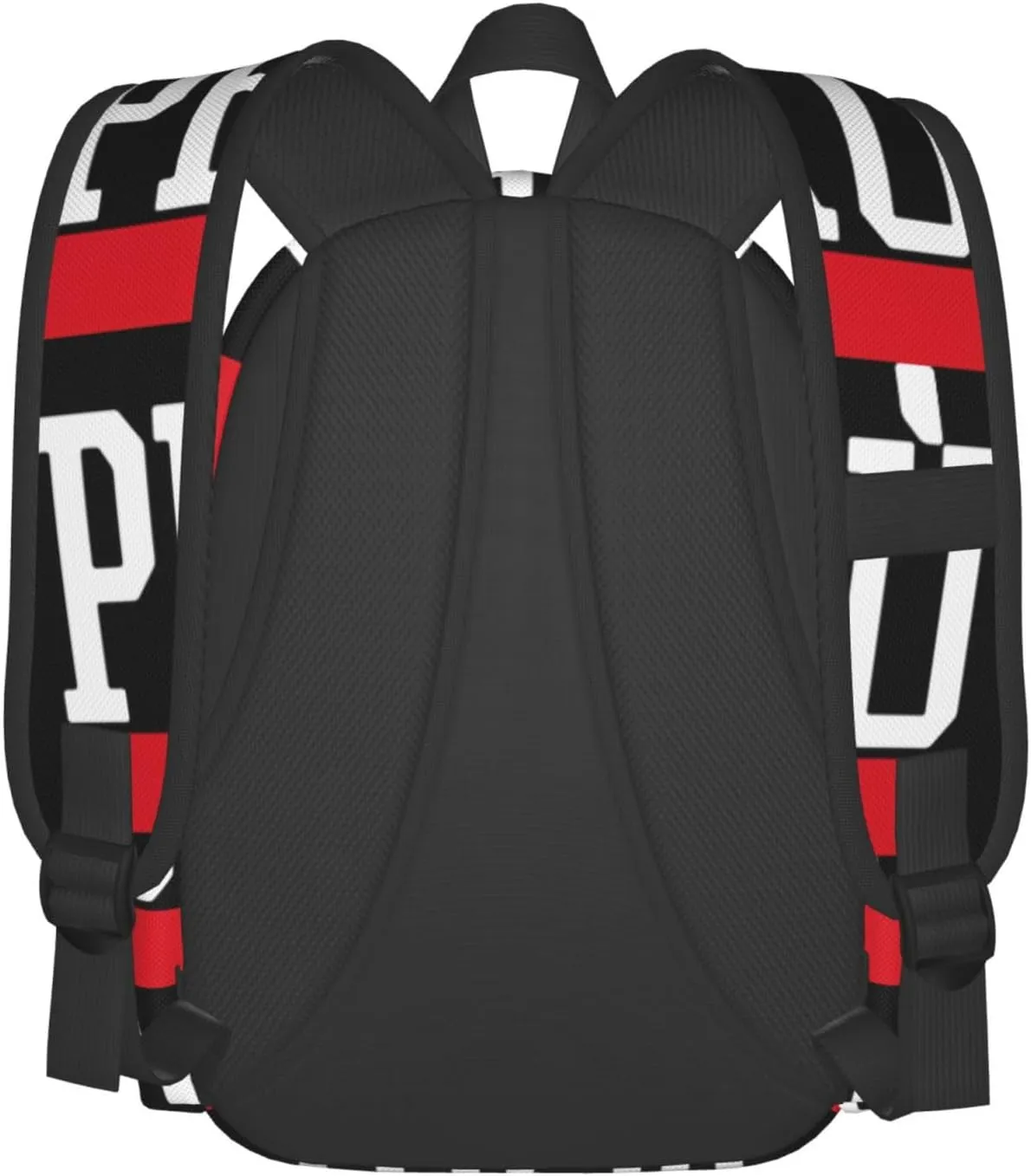 Peruvian Peru Flag Casual Backpack Large Capacity Travel Backpacks Laptop Daypack Commuter Rucksack Adjustable Strap Sports Bags for Hiking Biking
