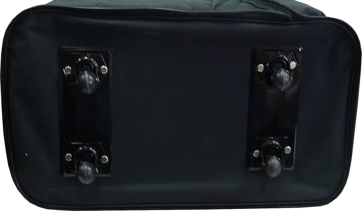 Pod 30" / 36" / 40" Expandable Rolling Wheeled Duffle bag Spinner Luggage suitcase (Black, 30-inch)