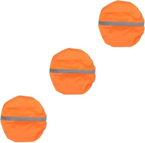 POPETPOP Back Reflective Rain Cover Orange Reflective Back Rain Cover Back Cover for Camping t Inner Coated