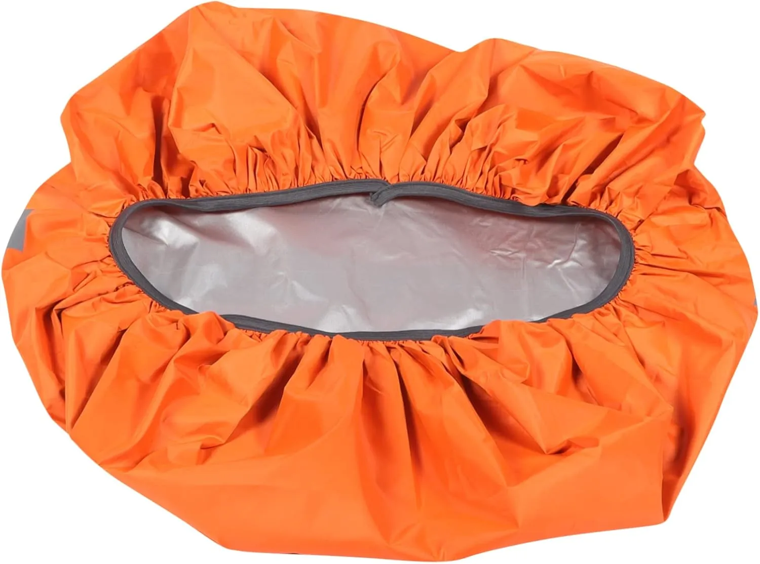 POPETPOP Back Reflective Rain Cover Orange Reflective Back Rain Cover Back Cover for Camping t Inner Coated