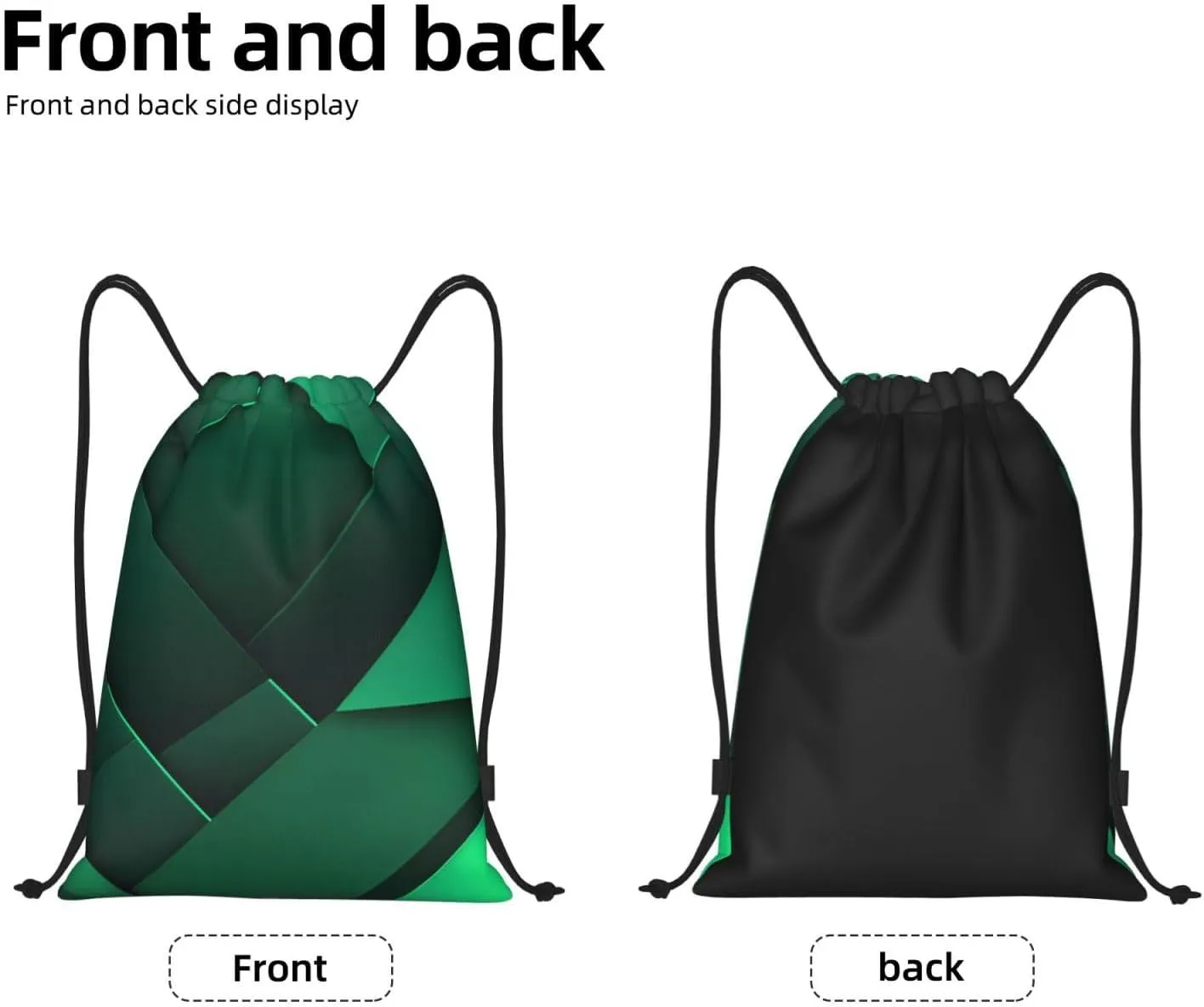 Poppy Flowers Print Drawstring Backpacks,Drawstring Bags,String Bags Gym Shopping Yoga Sport Beach For Men Women