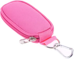 Portable Key Case for Essential Oils Stylish Oil Cases with Compartments Holds Bottles Convenient Handle for Travel and Home Use Pink 2ml