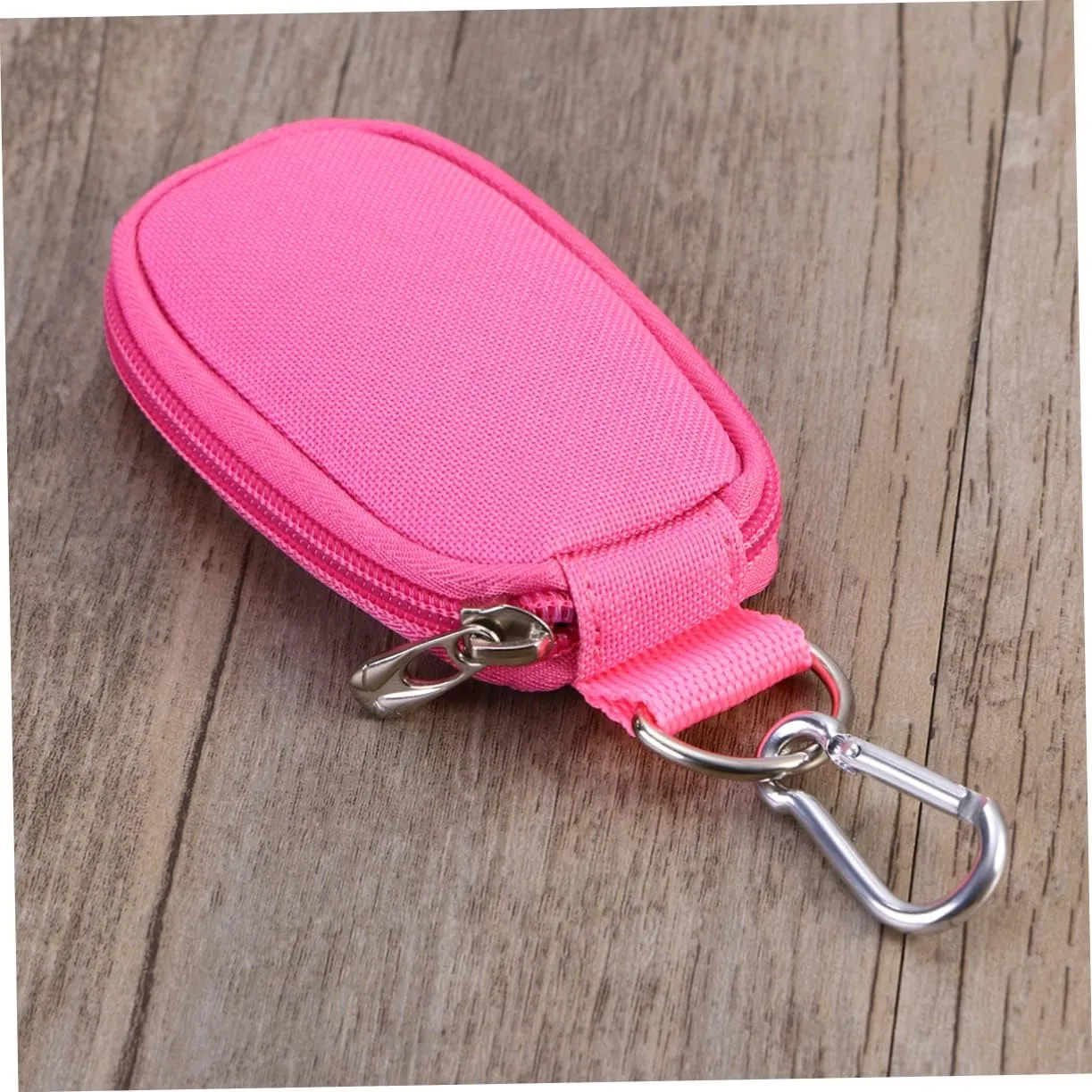 Portable Key Case for Essential Oils Stylish Oil Cases with Compartments Holds Bottles Convenient Handle for Travel and Home Use Pink 2ml